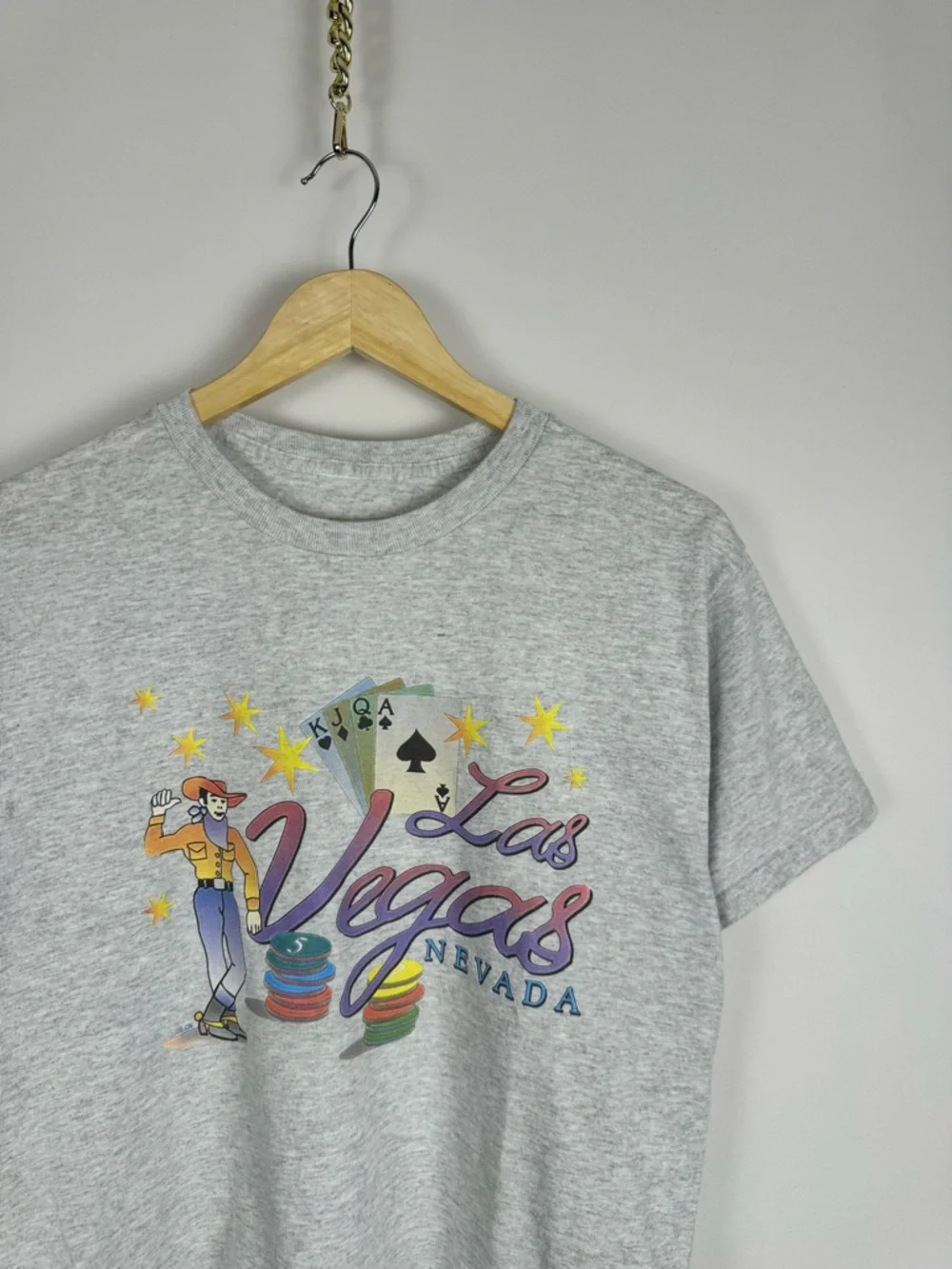 Vintage 90s Las Vegas Graphic Tee - Picture 3 of 4
